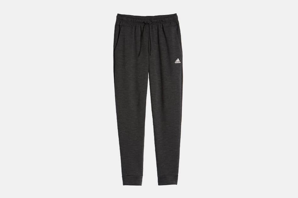 adidas men's essential cotton fleece pants