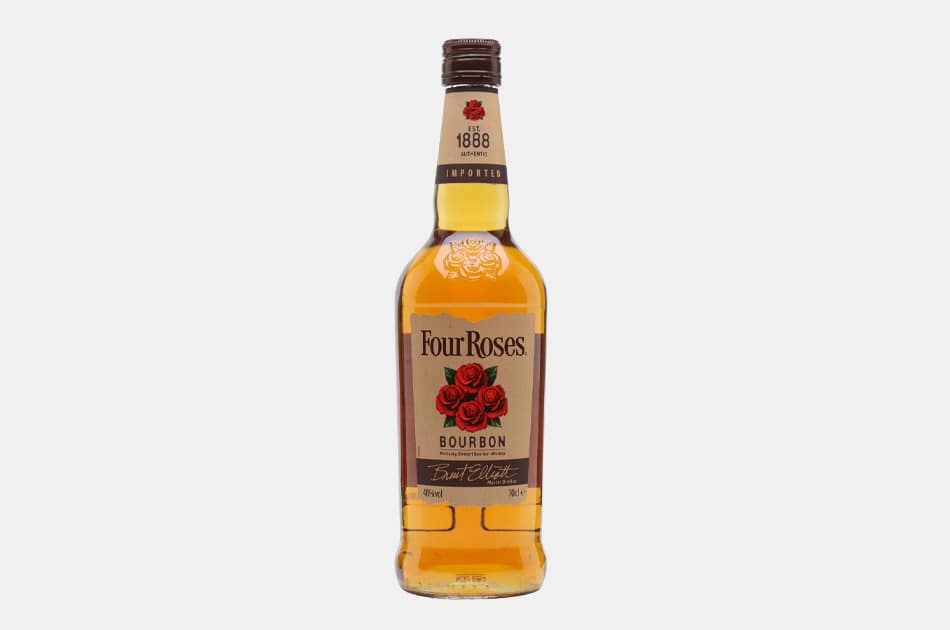 Uísque Bourbon Straight Whiskey de Kentucky Quatro Rosas