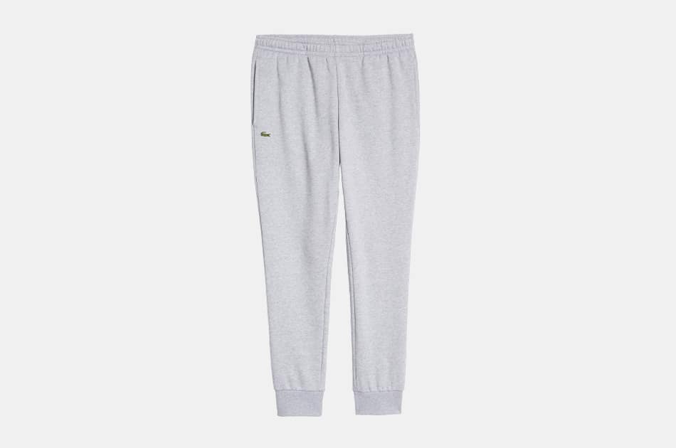 lacoste grey sweatpants