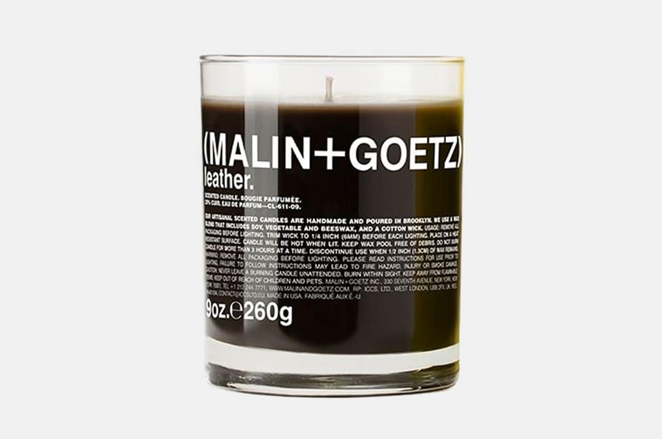 Malin + Goetz Leather Candle