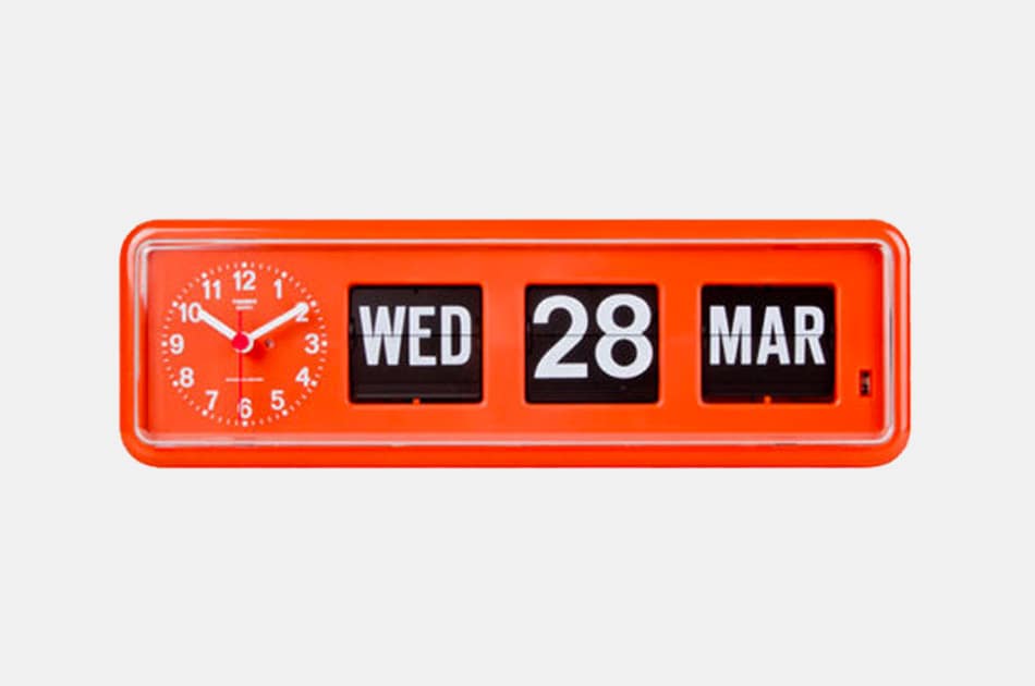 Twemco Calendar Wall Flip Clock