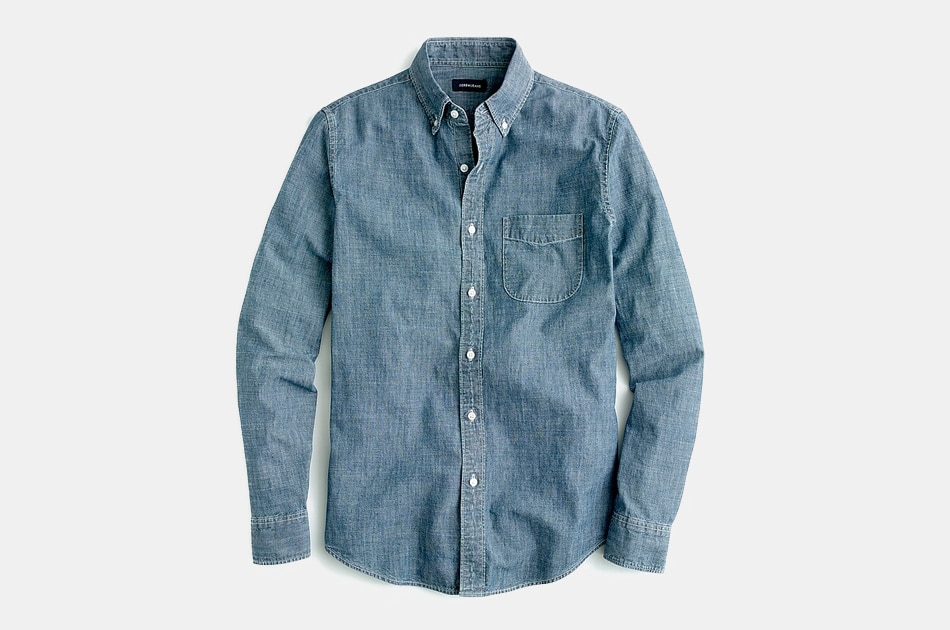 denim shirt pocket