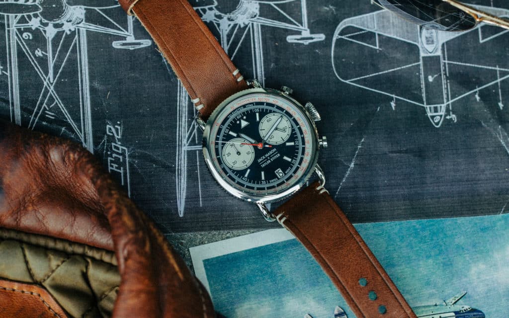 Jack Mason x Taylor Stitch Aviator Multi‑Scale Chronograph