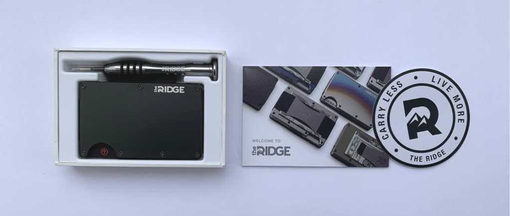 Put your pocket in order with the Ridge Wallet - Wristwatch Review