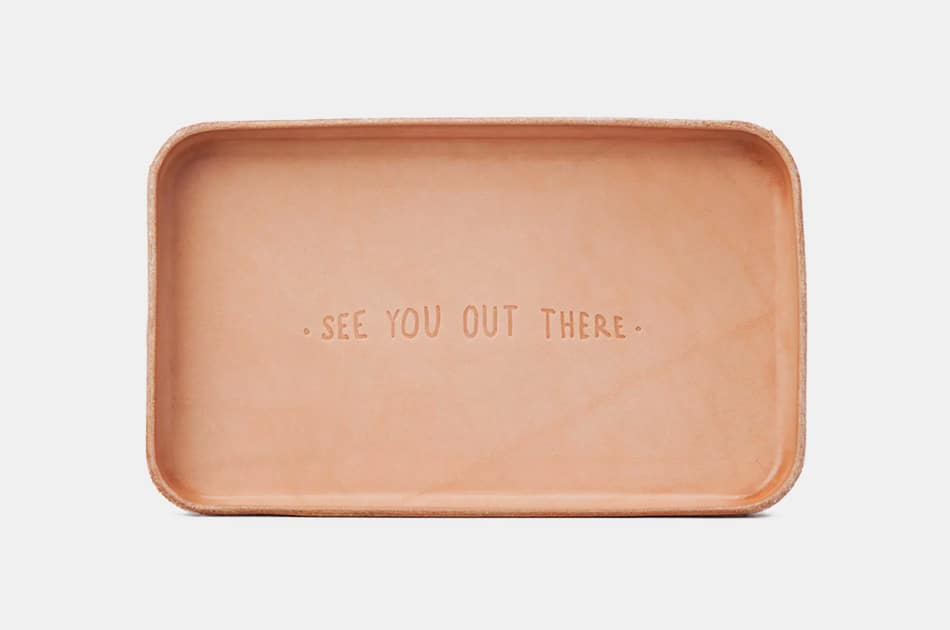 Billykirk “See You Out There” Leather Valet Tray