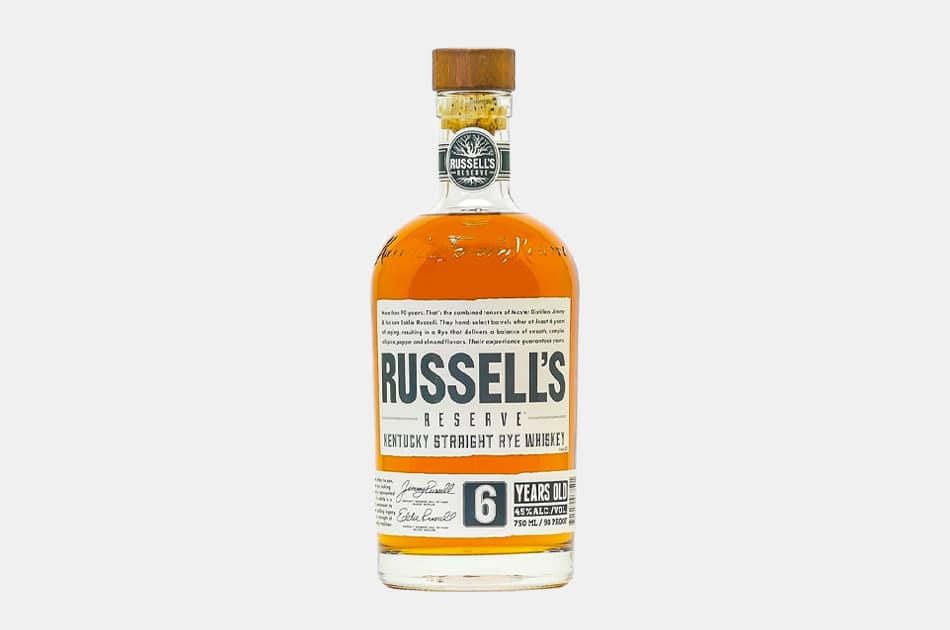 Russell's Reserve 6 Year Old Rye Whiskey