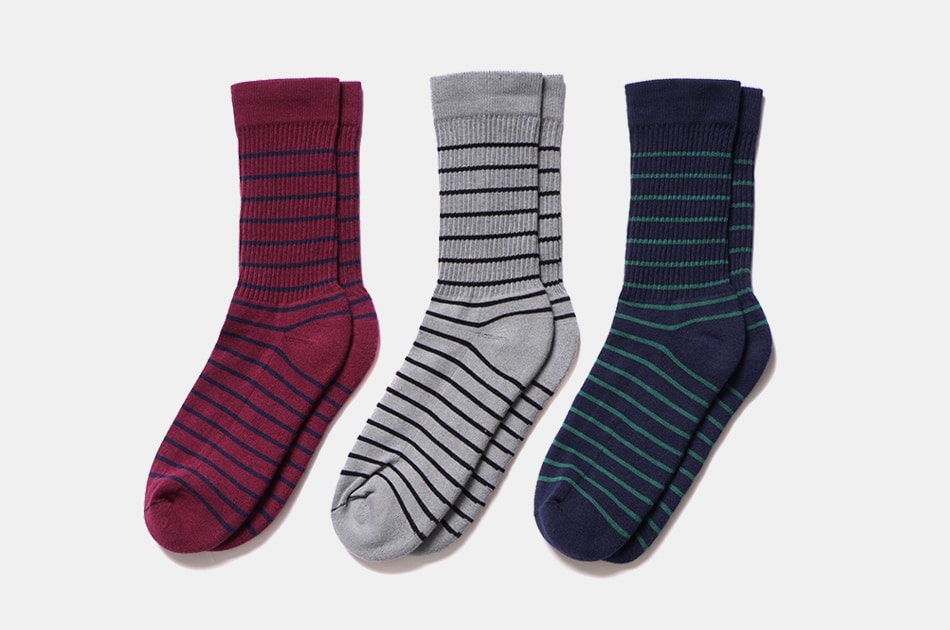 American Trench Thin Stripe Socks