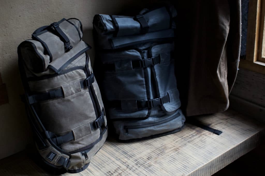 Mission Workshop The Rhake Waxed Canvas Backpack