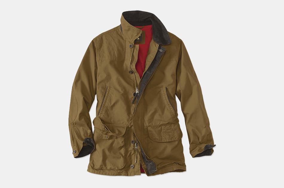 mens waxed cotton field jacket