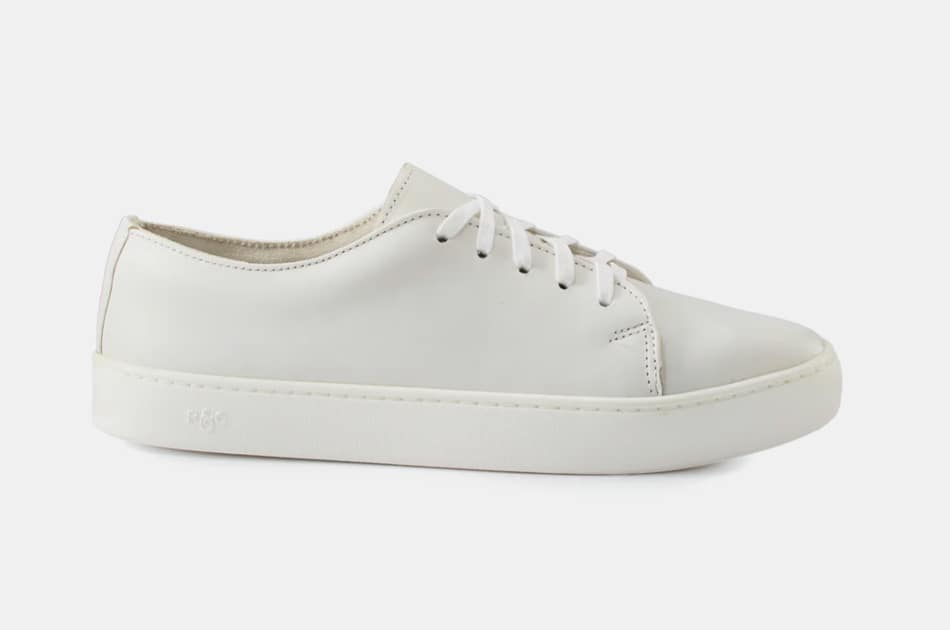 all white casual shoes