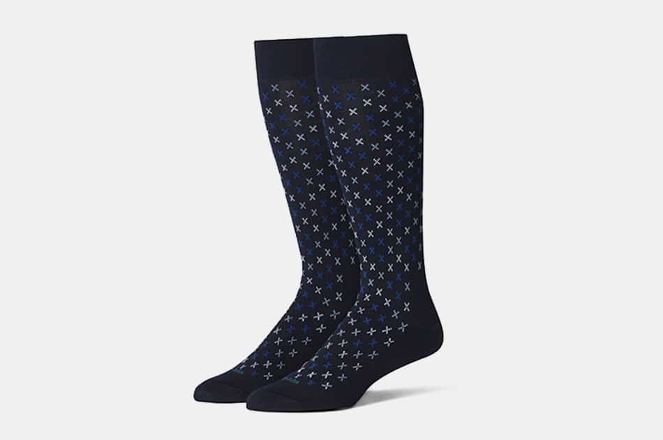 Tommy John Micro Stitch Stay-Up Dress Socks