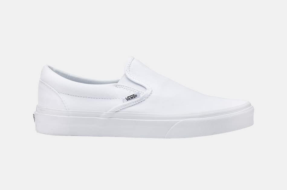 nike white slip on trainers