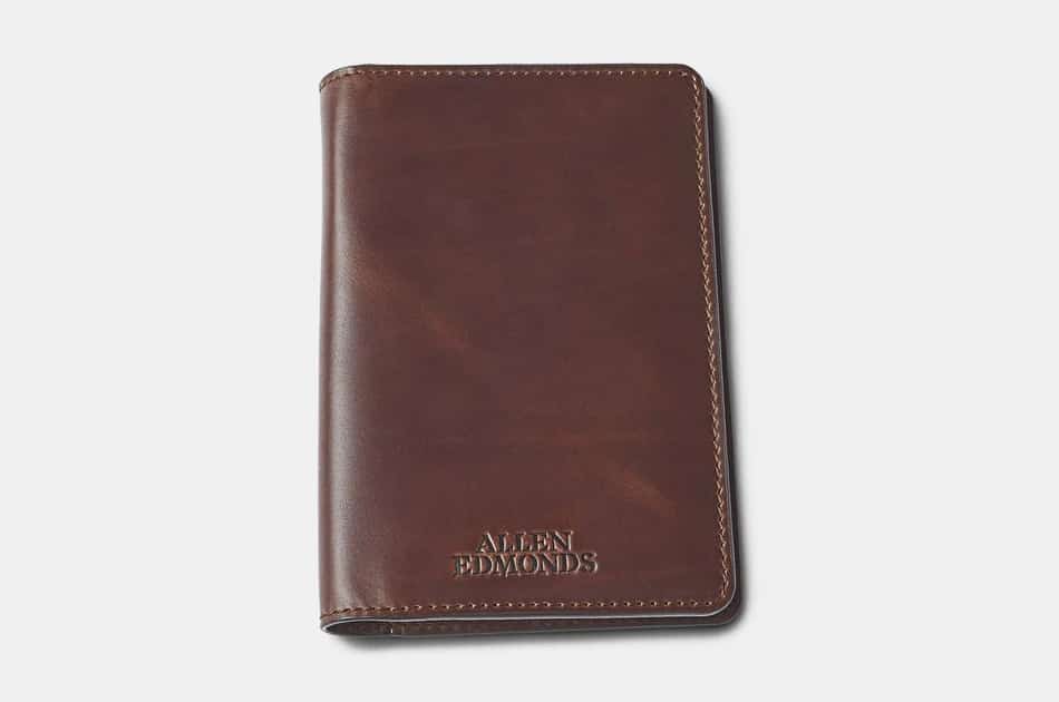 Allen Edmonds Leather Passport Holder