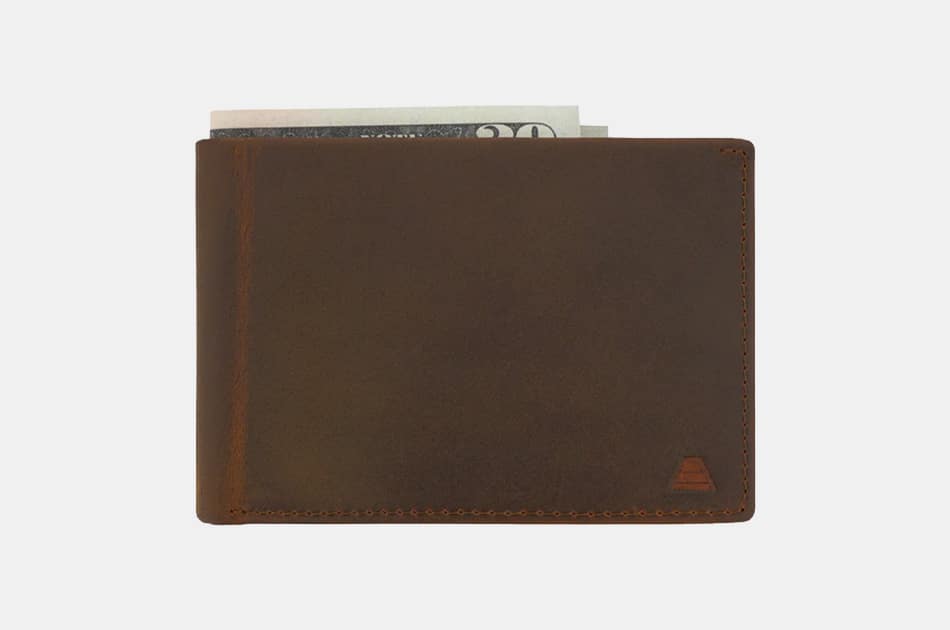 men's single fold wallet