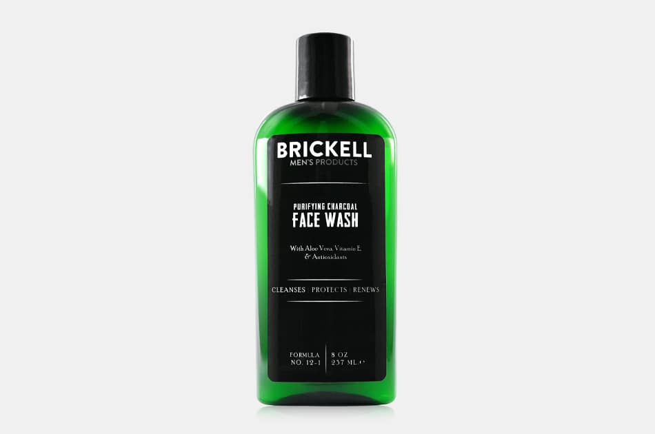 Brickell Purifying Charcoal Face Wash For Men