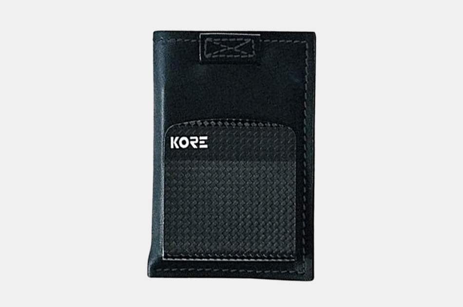 Kore Slim Wallet + Carbon Fiber Money Clip