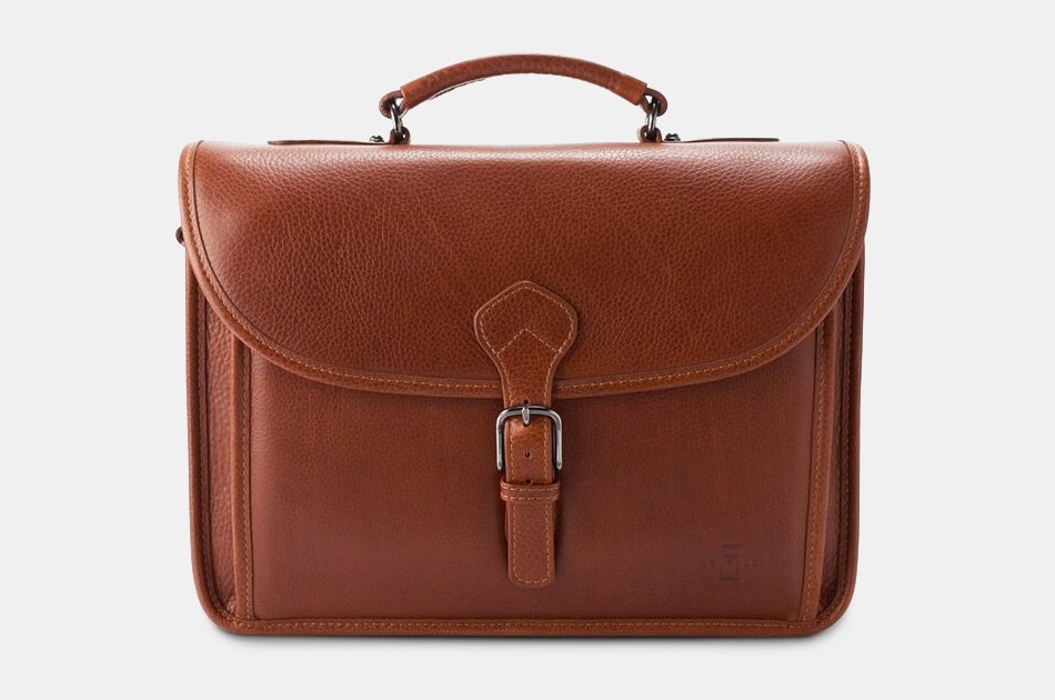 american leather briefcase