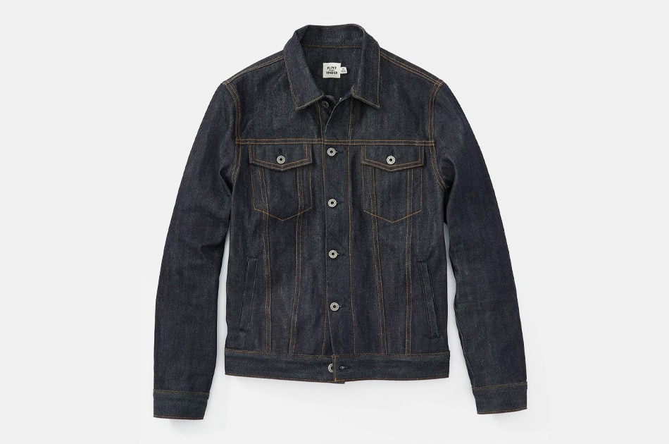 levi's mens the trucker jacket deep sea indigo trucker