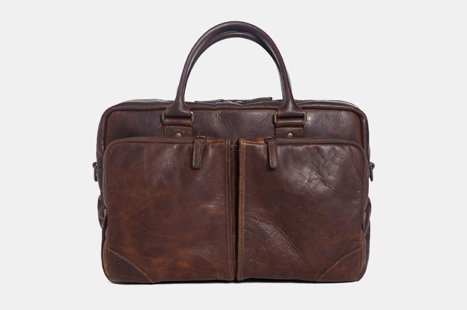 Moore & Giles Haythe Leather Briefcase