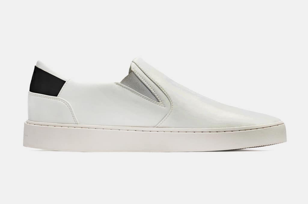 mens grey slip on shoes