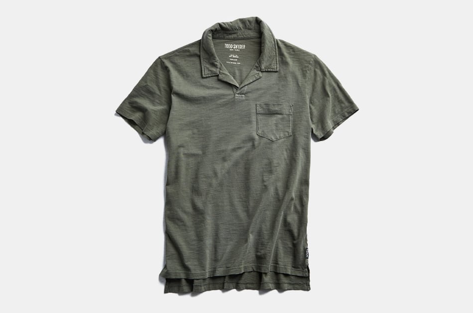 a polo type shirt