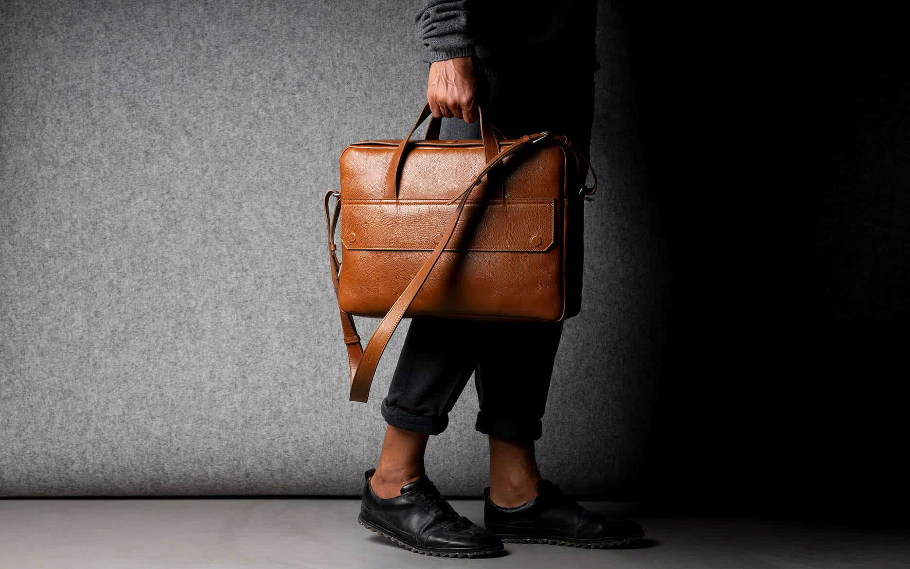 good leather briefcase