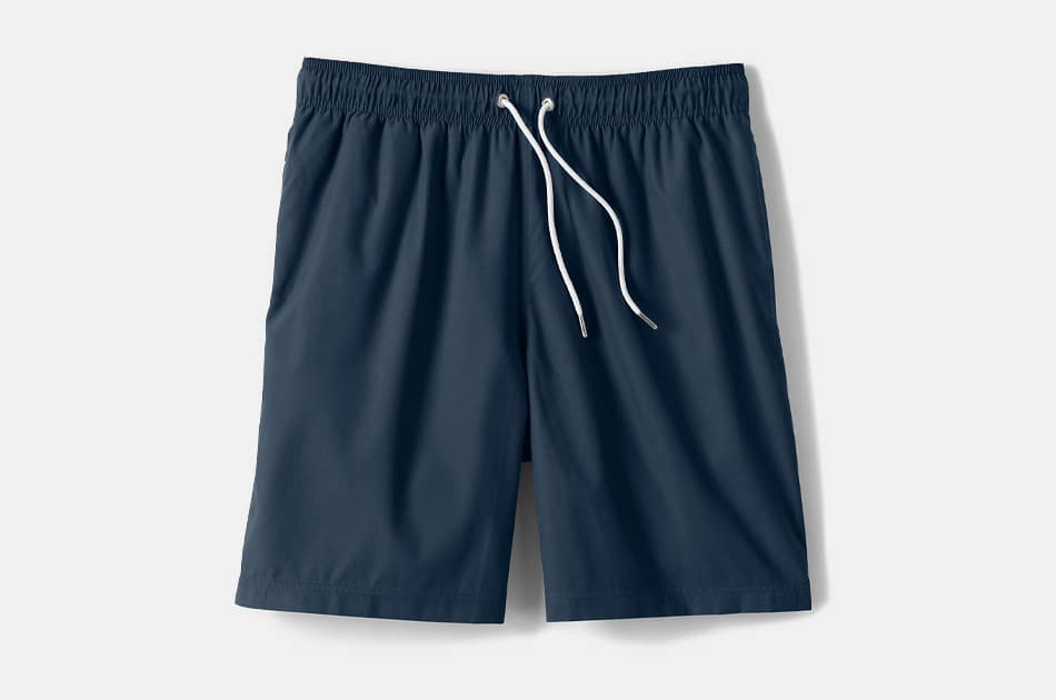 Land’s End 8″ Solid Volley Swim Trunks