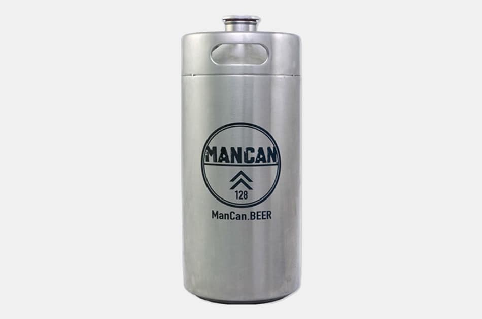 ManCan Stainless Steel Mini-Keg Growler