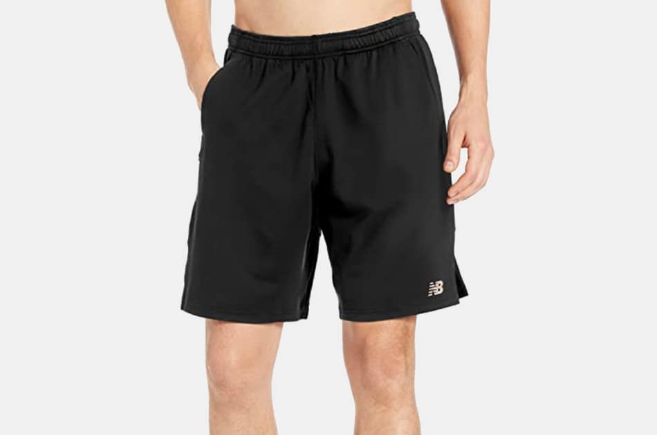 new balance shorts with zip pockets