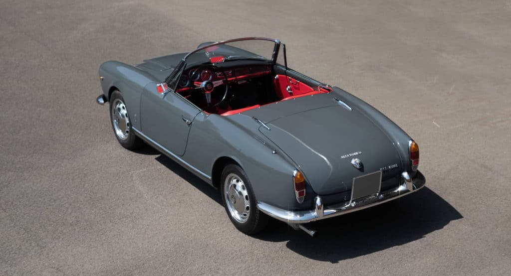 1965 Alfa Romeo Giulia Spider 1600 Veloce