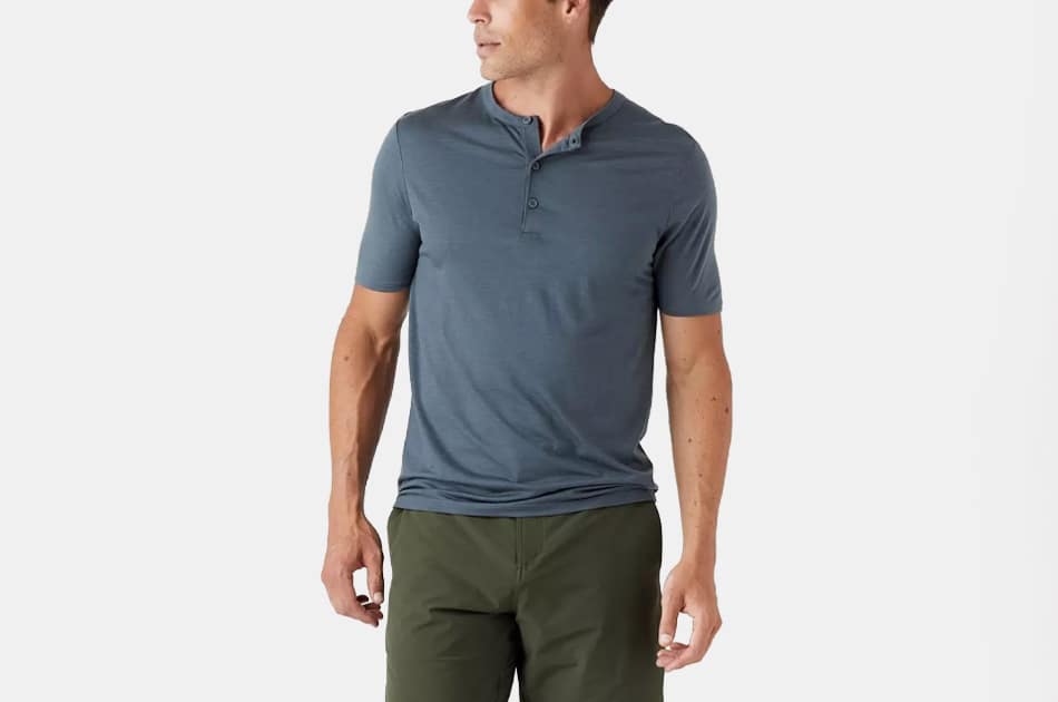 Olivers Convoy Short Sleeve Henley