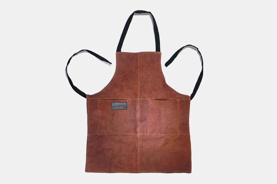 Outset leather Grill Apron