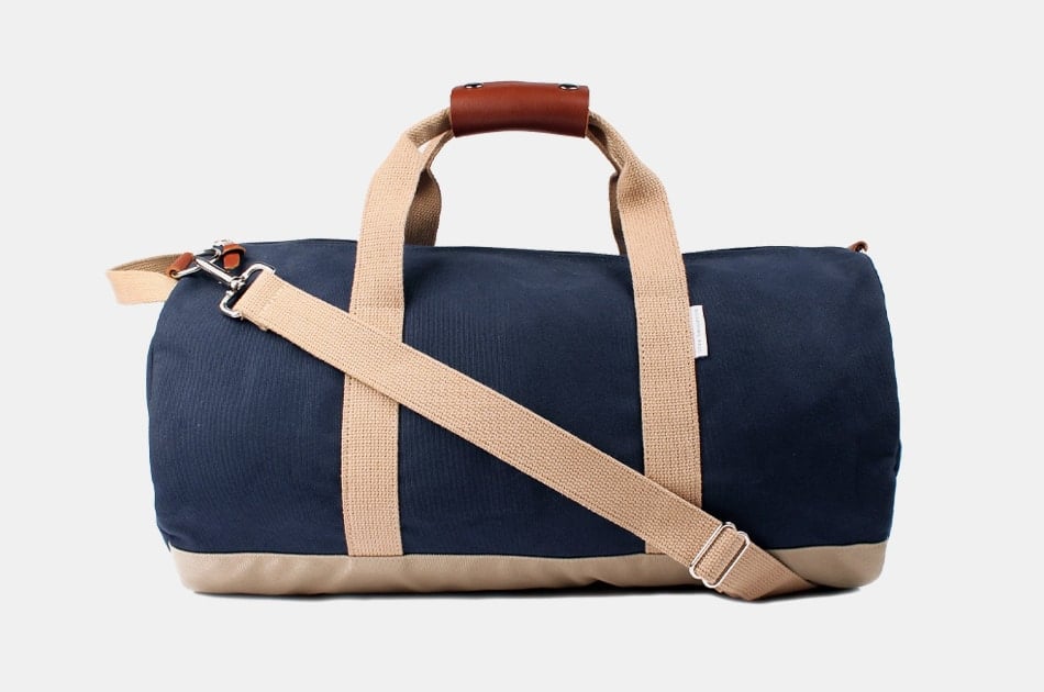 Weekend Leather Travel Soft duffel-style Bag – Sam Brown London