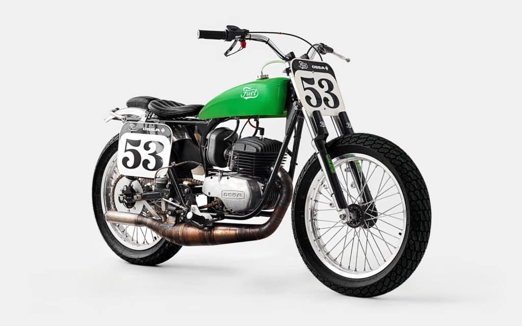 Fuel Motorcycles The Green Wasp OSSA Mototcycle