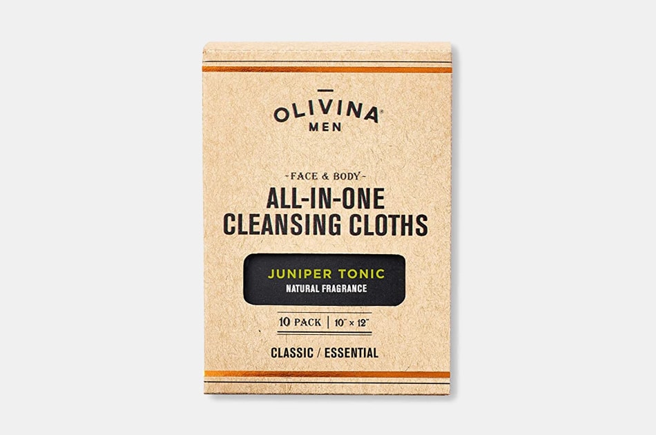 Olivina Men All In One Cleansing Cloths