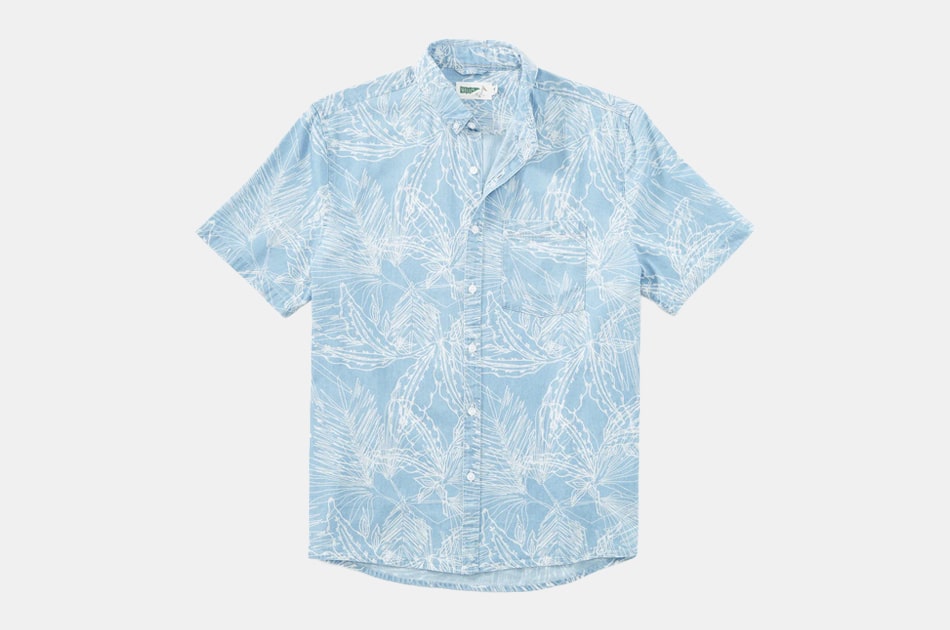 Wellen Printed Short Sleeve Shirt