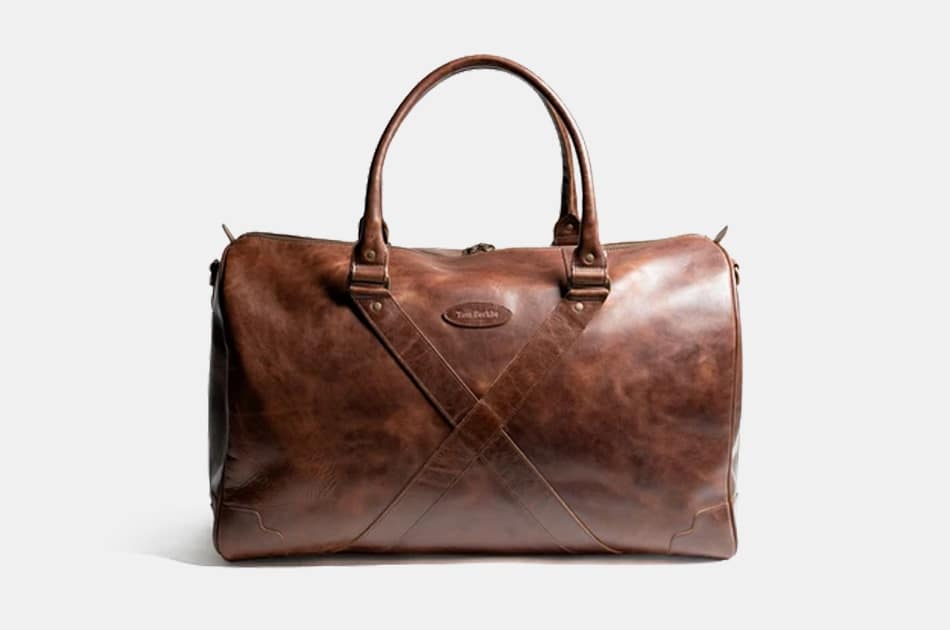 Sac week end en cuir Tom Beckbe