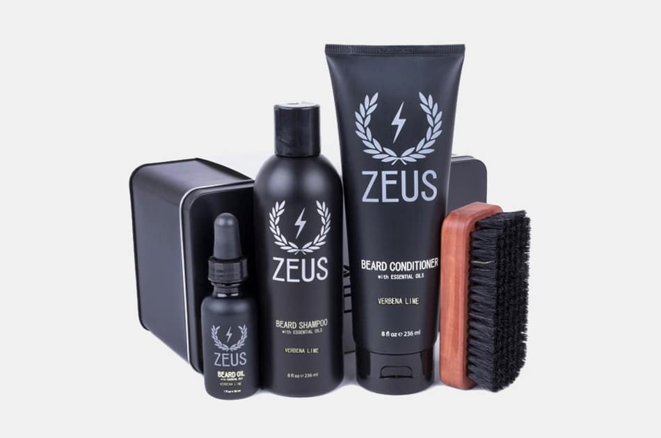 Zeus Deluxe Beard Grooming Kit