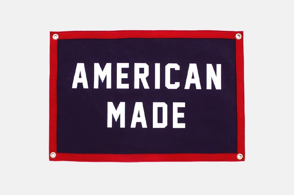 Oxford Pennant American Made Camp Flag