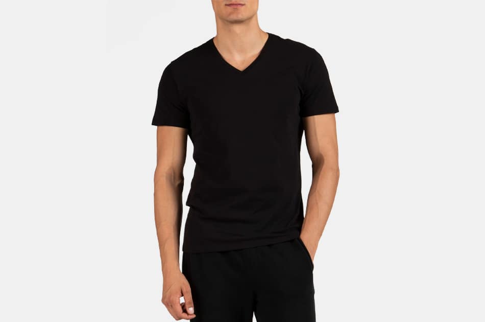 ATM Classic Jersey V-Neck Tee