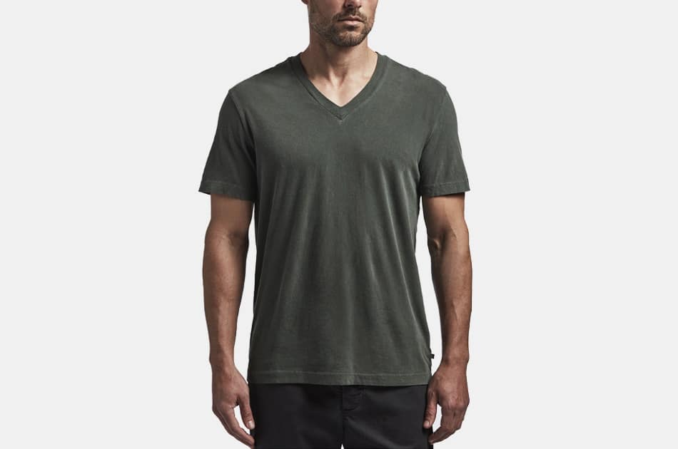 James Perse Short Sleeve V-Neck T-Shirt