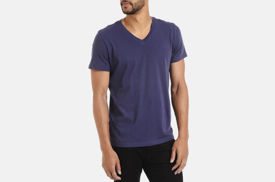 Mott & Bow Classic V-Neck Tee
