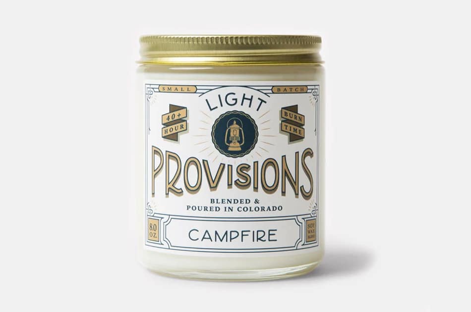 Light Provisions Campfire Candle