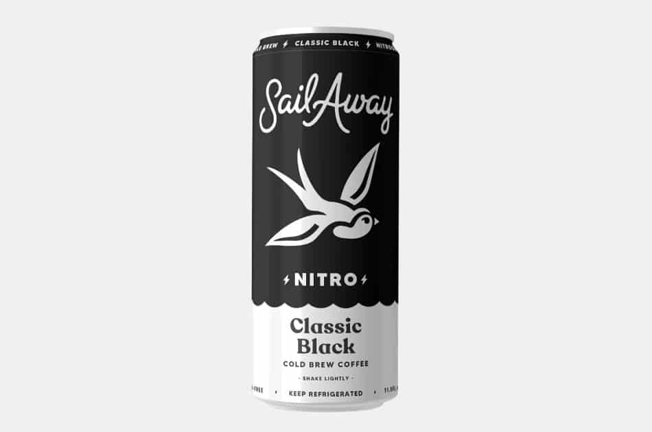 Sail Away Nitro Cold Brew Coffee Classic Black