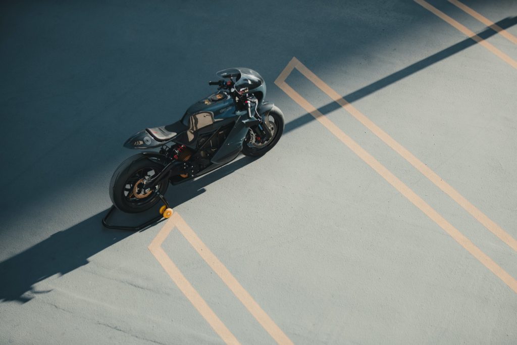 Deus Ex Machina x Zero Customs Electric Motorcycle