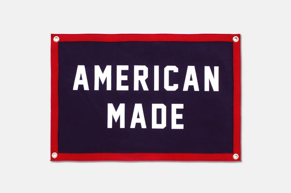 Oxford Pennant American Made Camp Flag