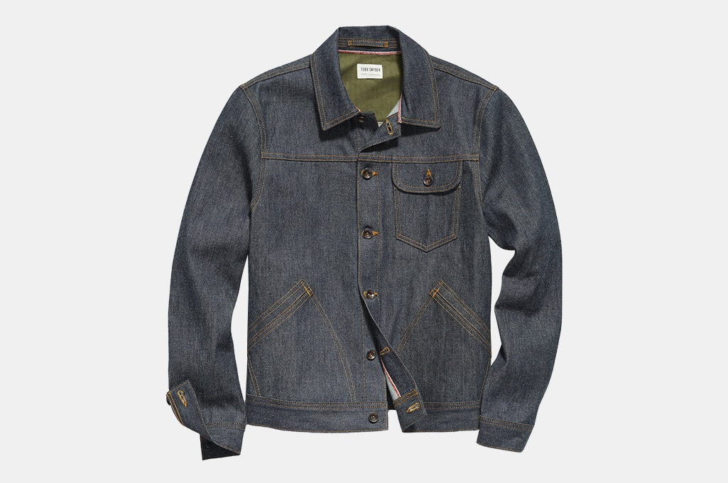 Todd Snyder Made in USA Rigid Jacket in Indigo