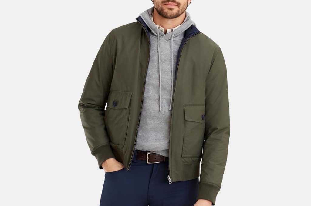 Brooks Brothers Reversible Bomber Jacket