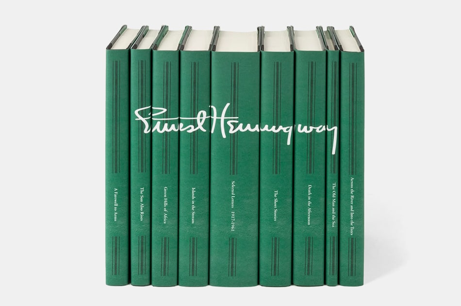 Ernest Hemingway Signature Novel Set