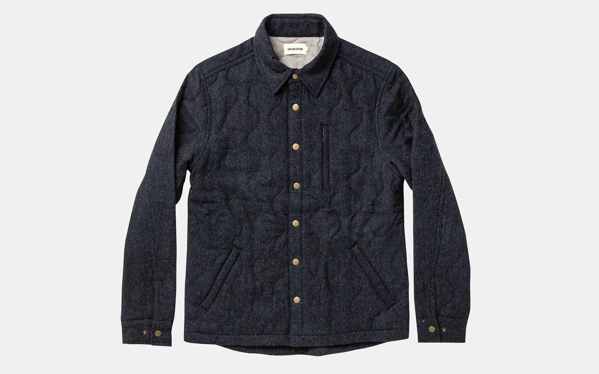 Taylor Stitch Wilton Jacket in Navy Birdseye Wool